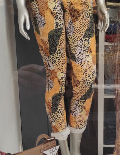 pantalon tigré court